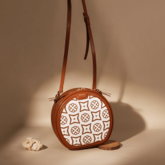 CBD004 - Pu Leather & Cotton - Crossbody Bags