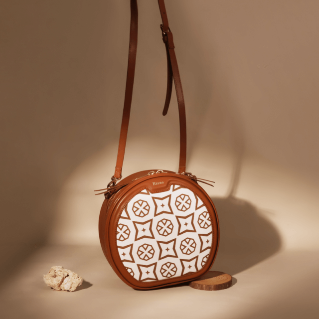 CBD004 - Pu Leather & Cotton - Crossbody Bags