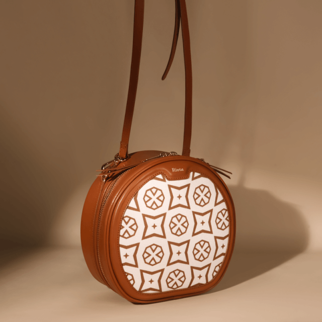 CBD004 - Pu Leather & Cotton - Crossbody Bags