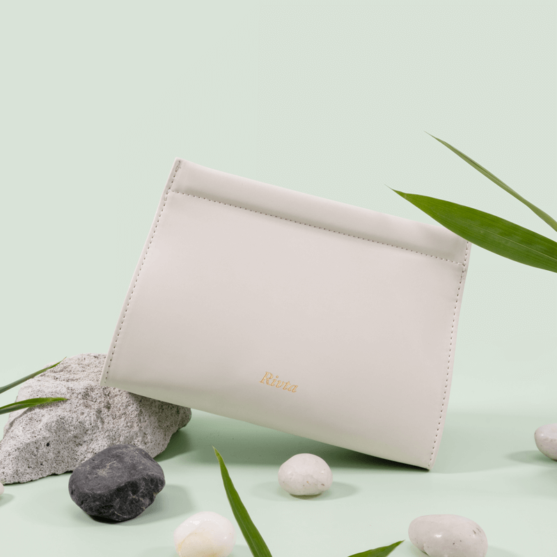 Bamboo Leather Clutch Bags