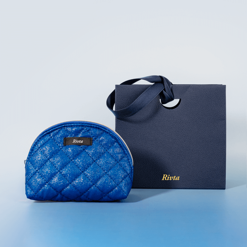 Quilted Cosmetic Bags made of RPET Material