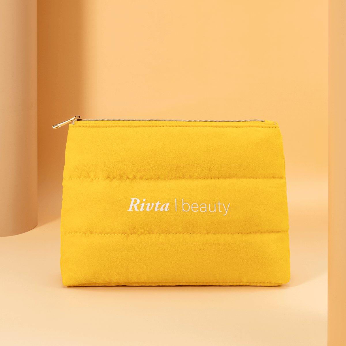 Quilted Cosmetic Bags made of RPET Material