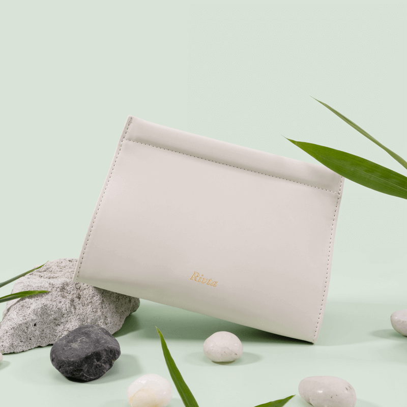 Custom Bamboo Leather Clutch Bags