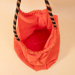 Vibrant Recycled Nylon Tote Bag With Rope Handle | Stylish Eco-Friendly Carryall | OEM Factory - HAB157