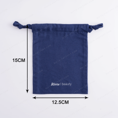 CBB140 - Bamboo Satin Drawstring Bags - Jewelry Pouches with Custom Branding, Protect and present your jewelry with our soft pouches. We offer materials like microfiber, velvet, silk, with options for custom logos to enhance your brand's luxury appeal.