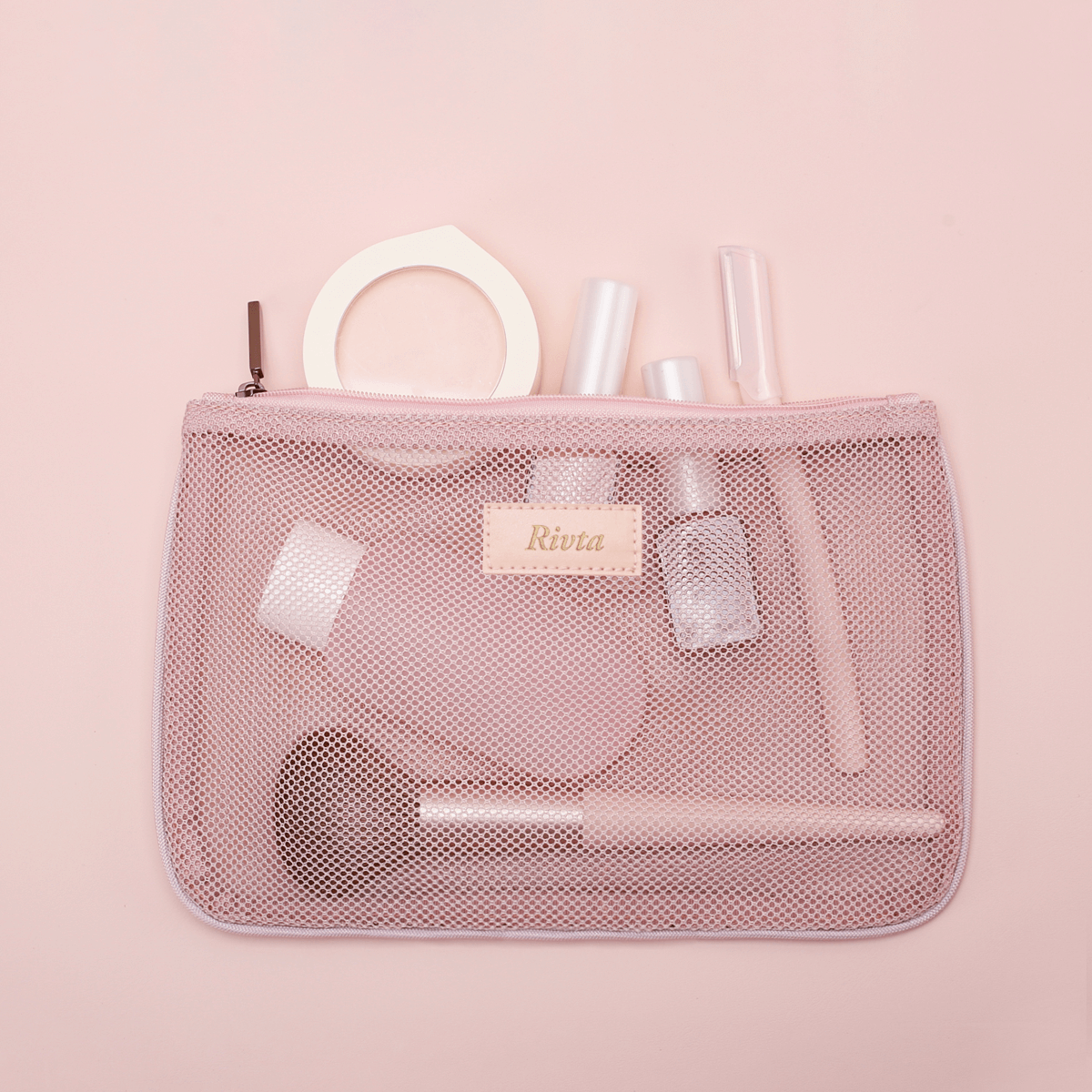 RPET Mesh Makeup Pouches