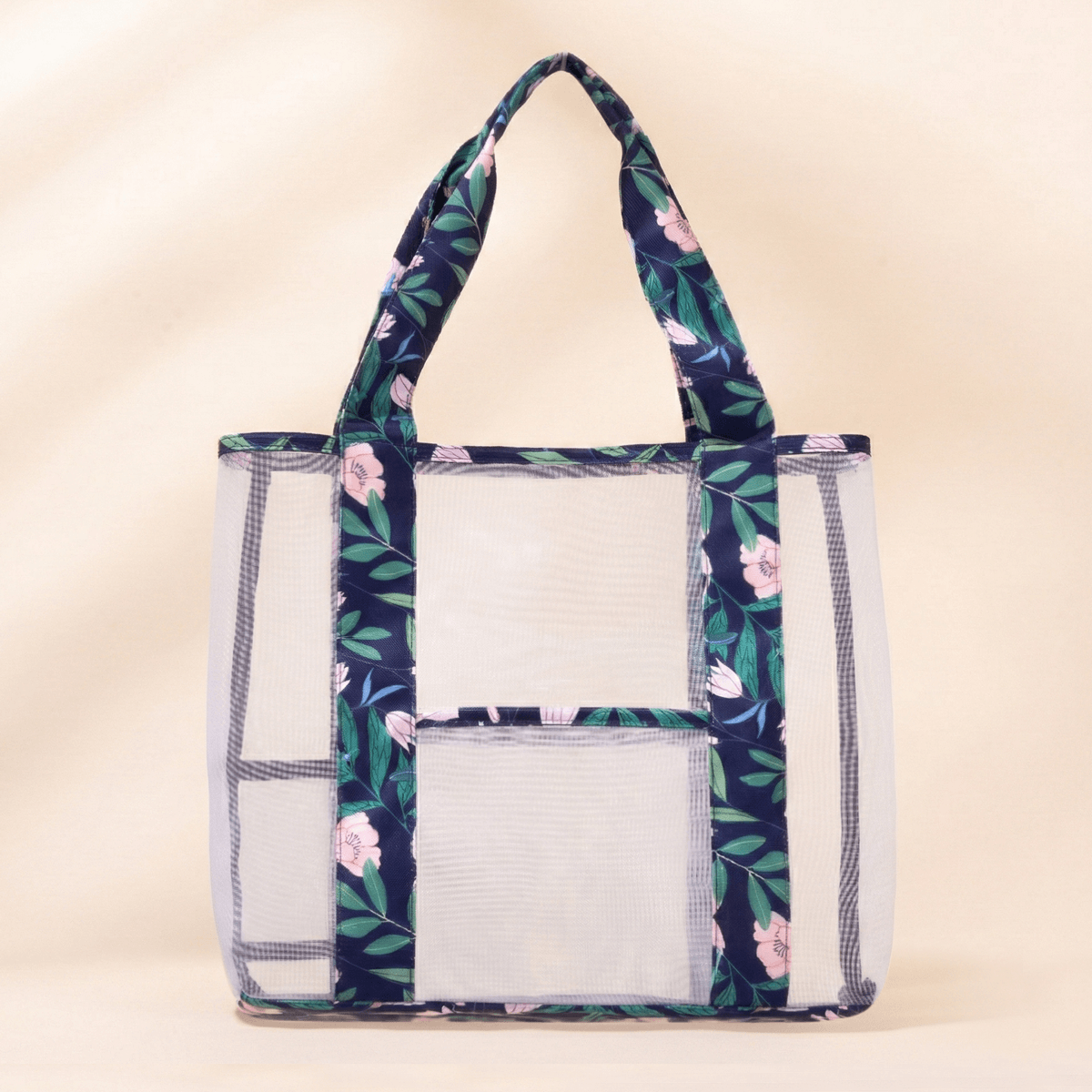 Custom Recycled Nylon Mesh Tote Bags