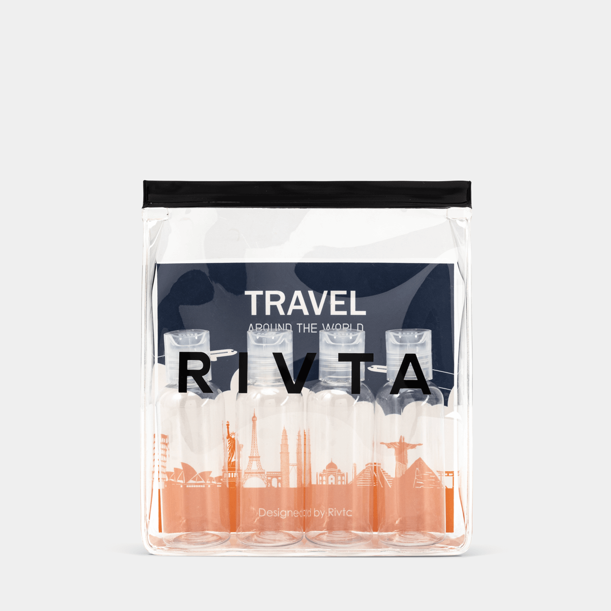 Clear Travel Set