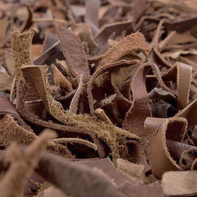 recycled leather Shredding and Defiberization