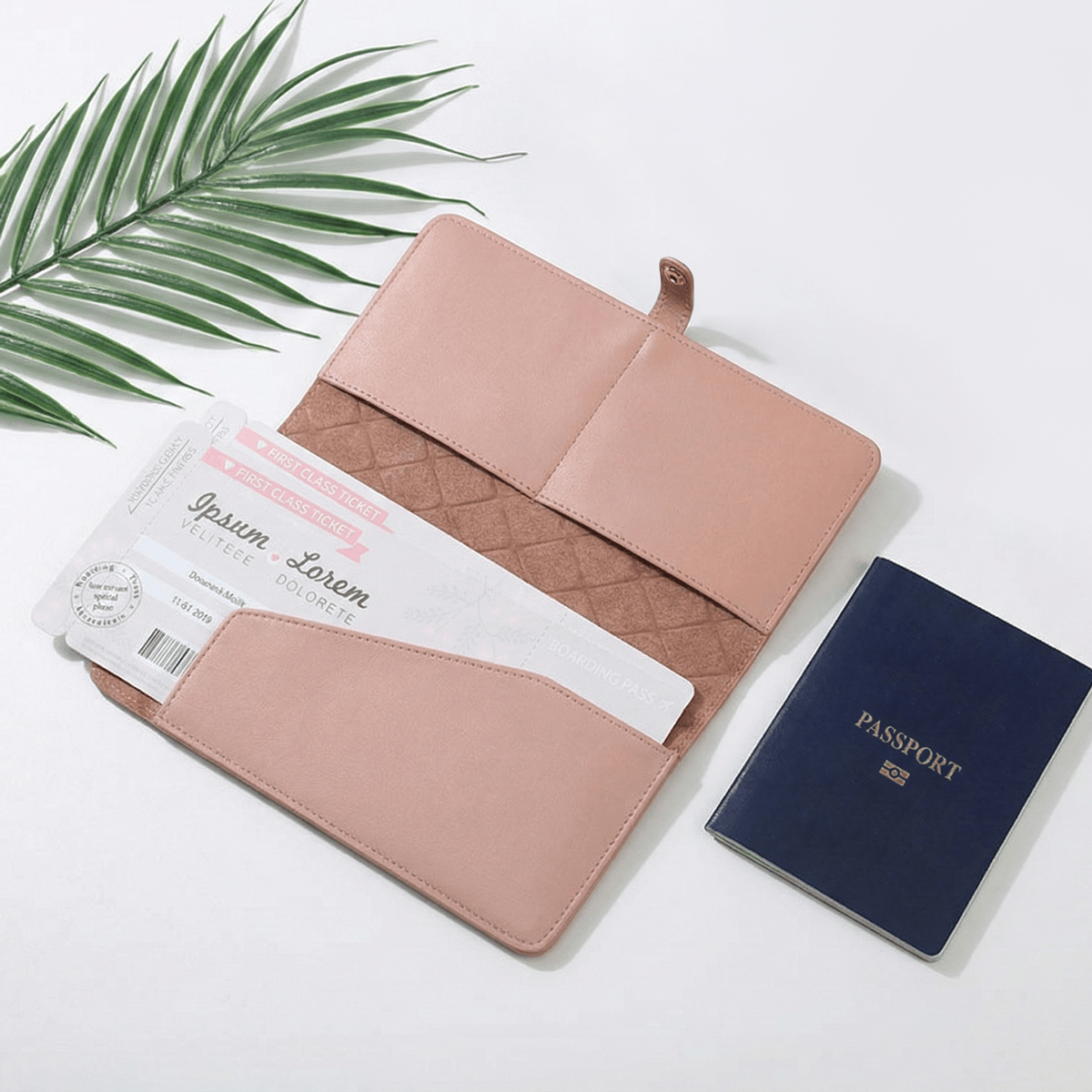 Recycled Leather Passport Holders