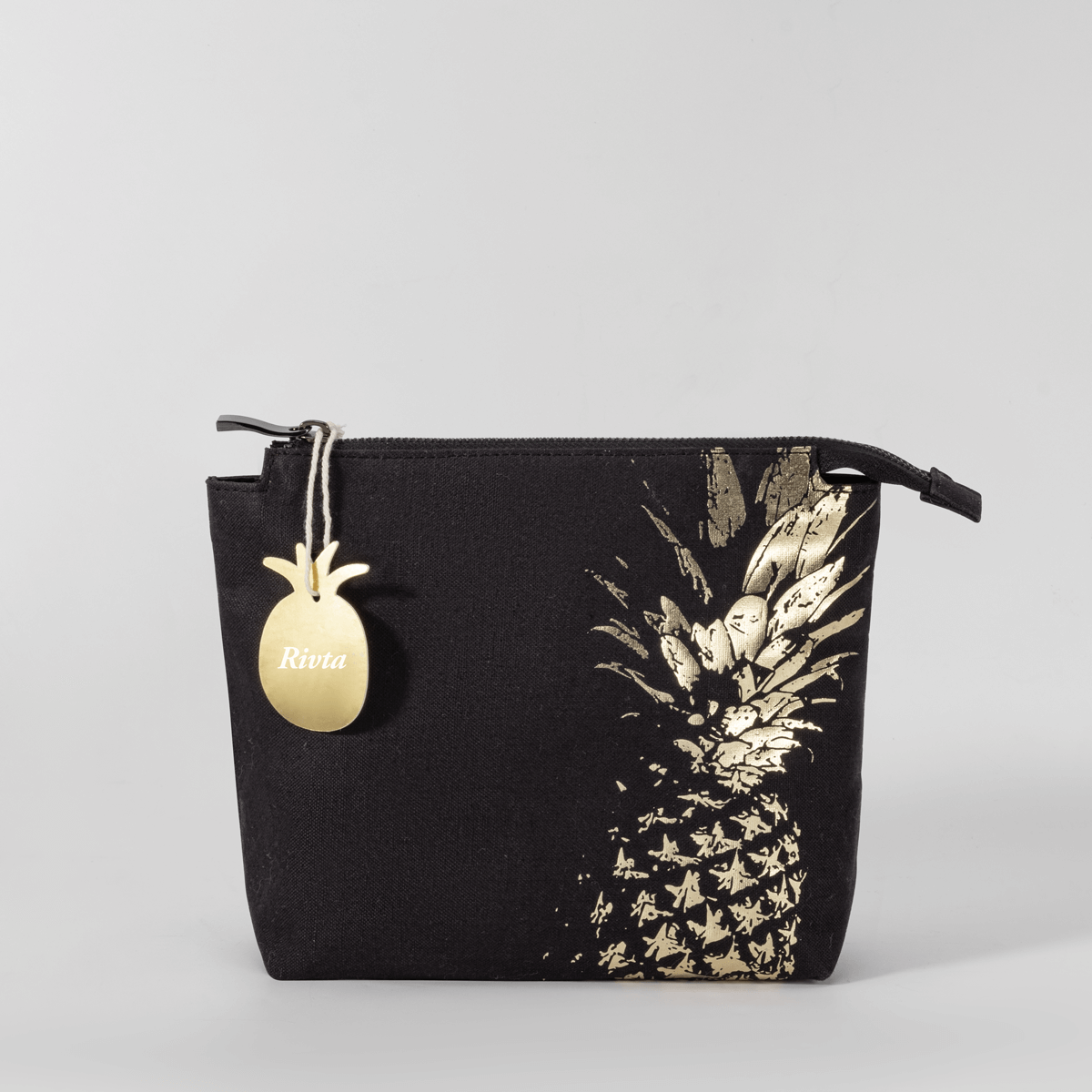 Print Recycled Cotton cosmetic bags