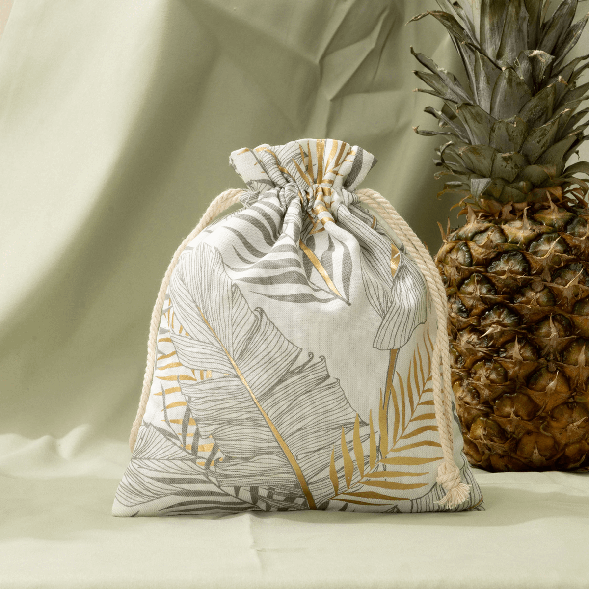 Custom Recycled Cotton Cosmetic Bags