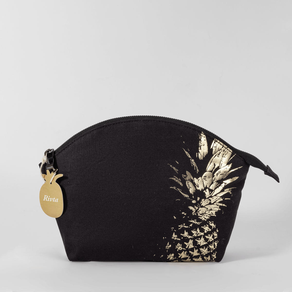 Custom Pineapple Fiber Cosmetic Bags