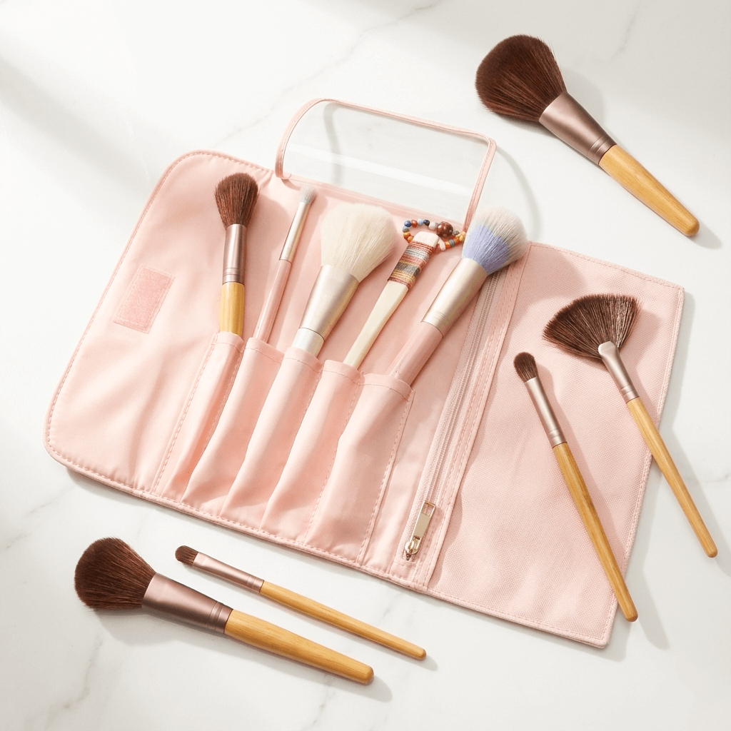 CustomBambooFiberBrushBags