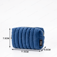 Mini Pouch Makeup Bag Recycled Velvet - CBR325