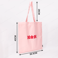 Printed Bamboo Fiber Tote Bag | Sustainable Soft Eco-Friendly Shopper | Wholesale for Lifestyle Brands - HAB148