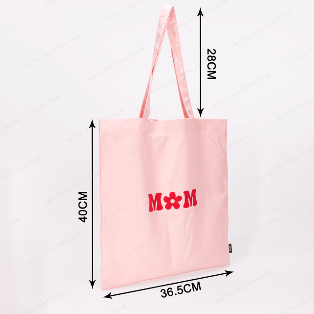 Printed Bamboo Fiber Tote Bag | Sustainable Soft Eco-Friendly Shopper | Wholesale for Lifestyle Brands - HAB148