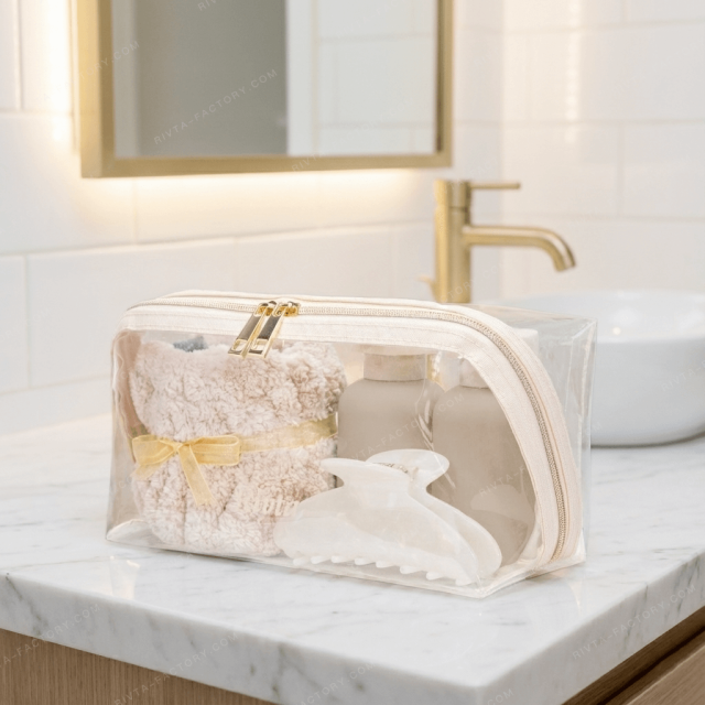 Clear Cosmetic Bag TPU - CBT255