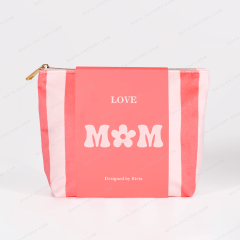 Print Cosmetic Bag Recycled Velvet - CBR327