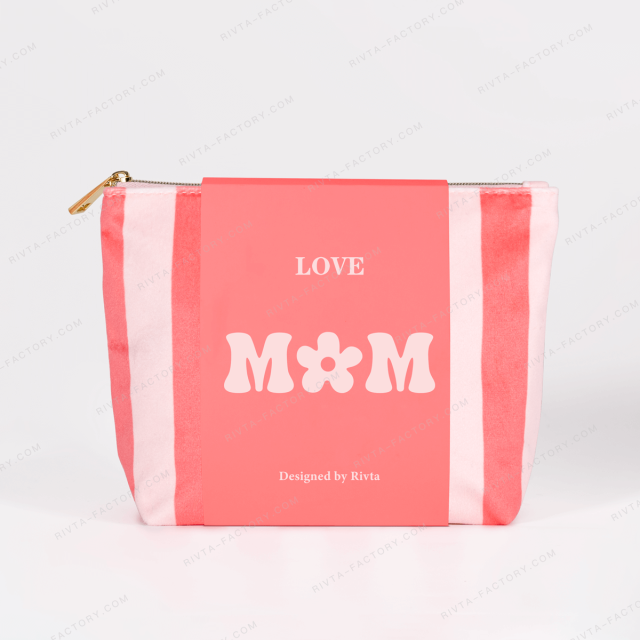 Print Cosmetic Bag Recycled Velvet - CBR327