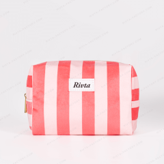 CBR326 - RPET Velvet Cosmetic Bags - Luxury Velvet, Silk & Satin Pouches for High-End Goods