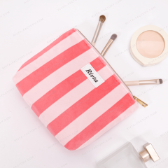 Print Cosmetic Bag Recycled Velvet - CBR327