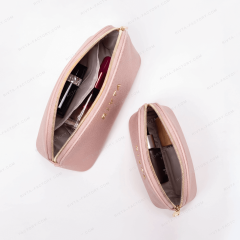 Small Recycled PU Makeup Pouches - CBP236