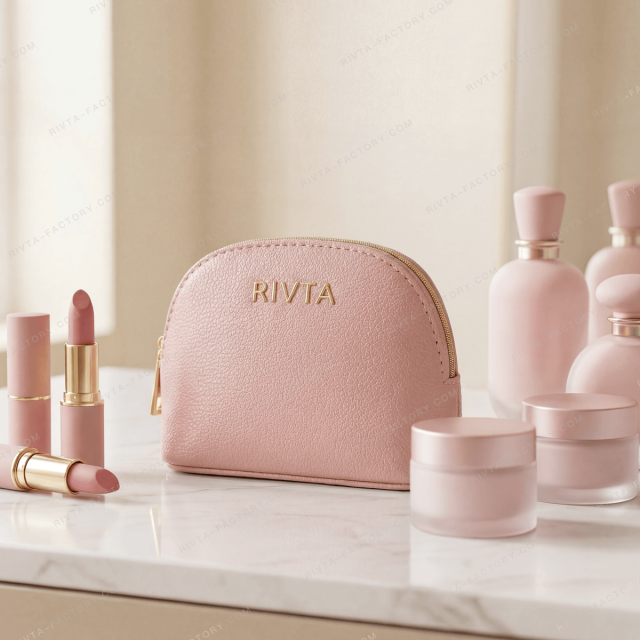 Small Recycled PU Makeup Pouches - CBP236