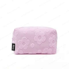 Custom CVC Towel (100% Cotton) Cosmetic Bags - CBC213