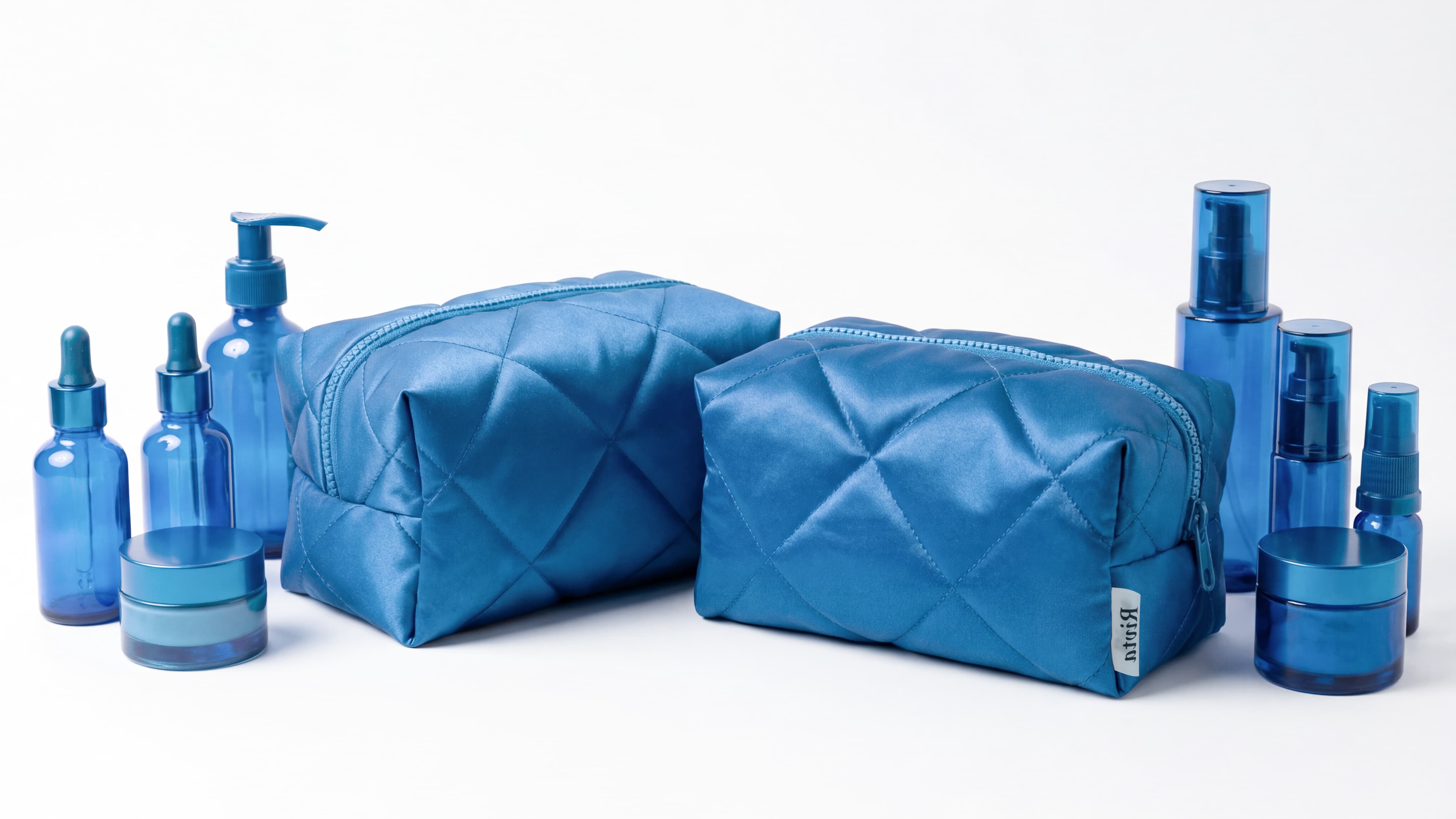 Shiny RPET Satin GWP Pouch Photography