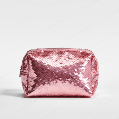Custom Makeup Pouch | Luxury  Sequin Cosmetic Bags - CBO125