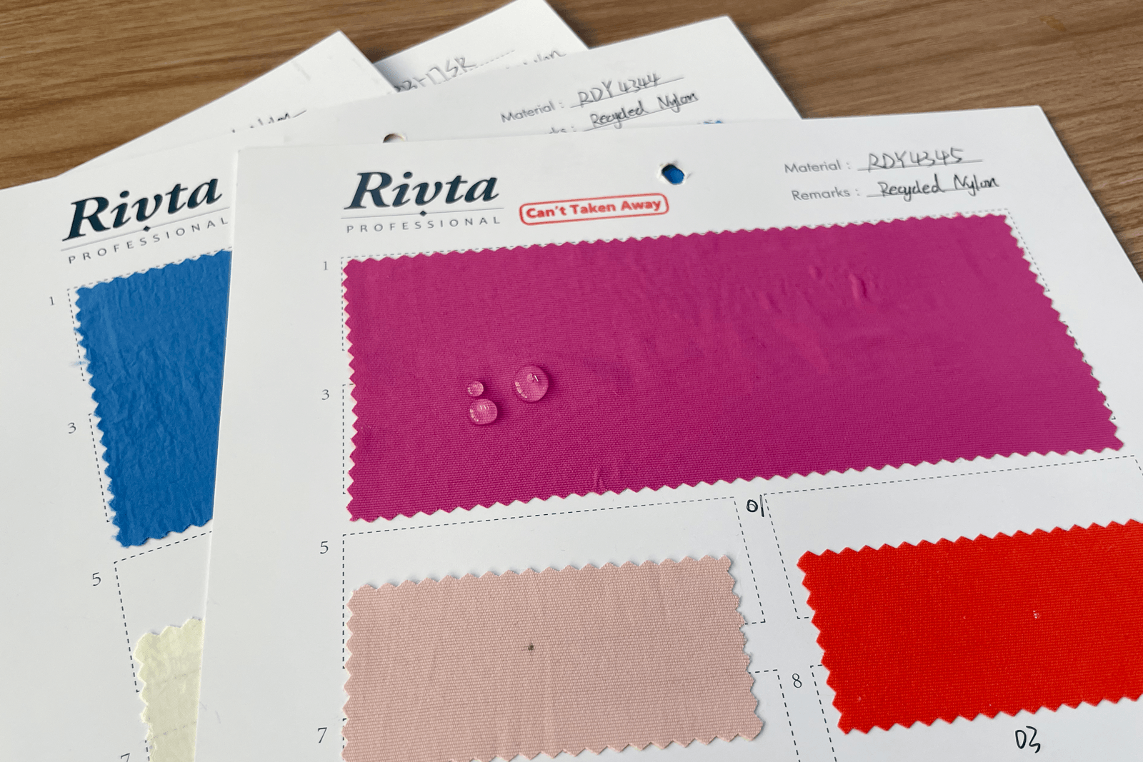 GRS certified recycled nylon makeup bag