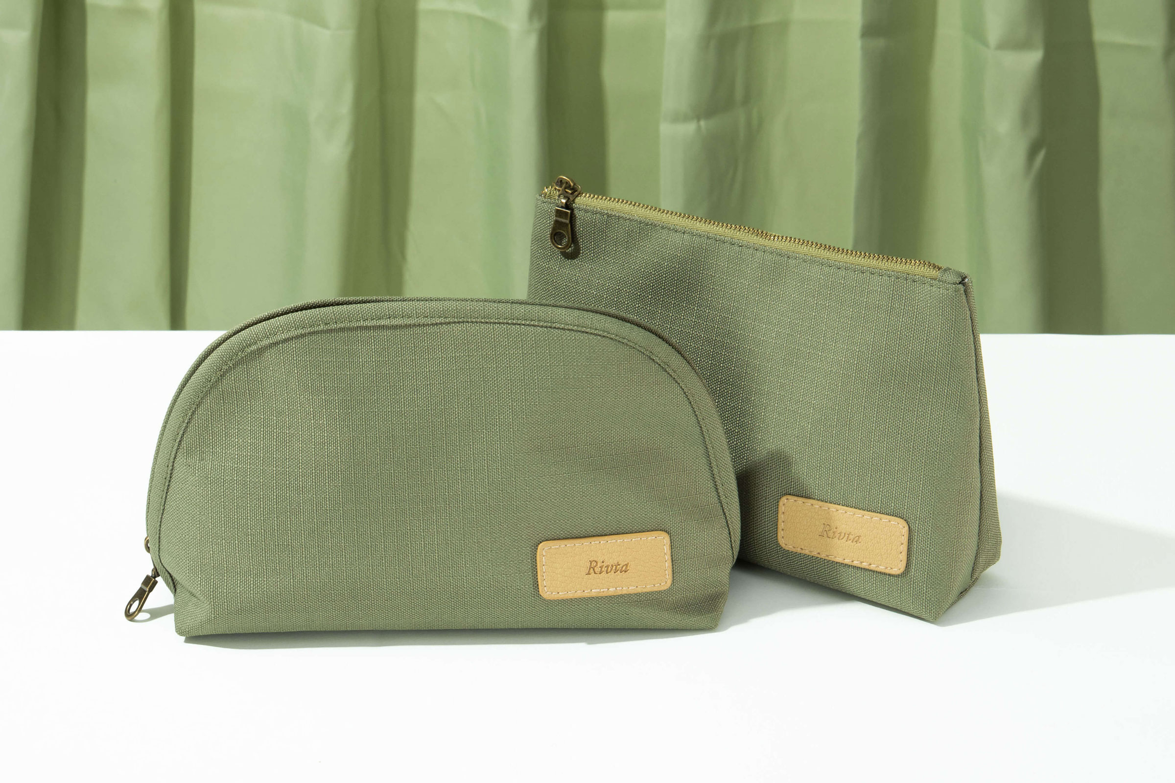 matte finish custom cosmetic bag