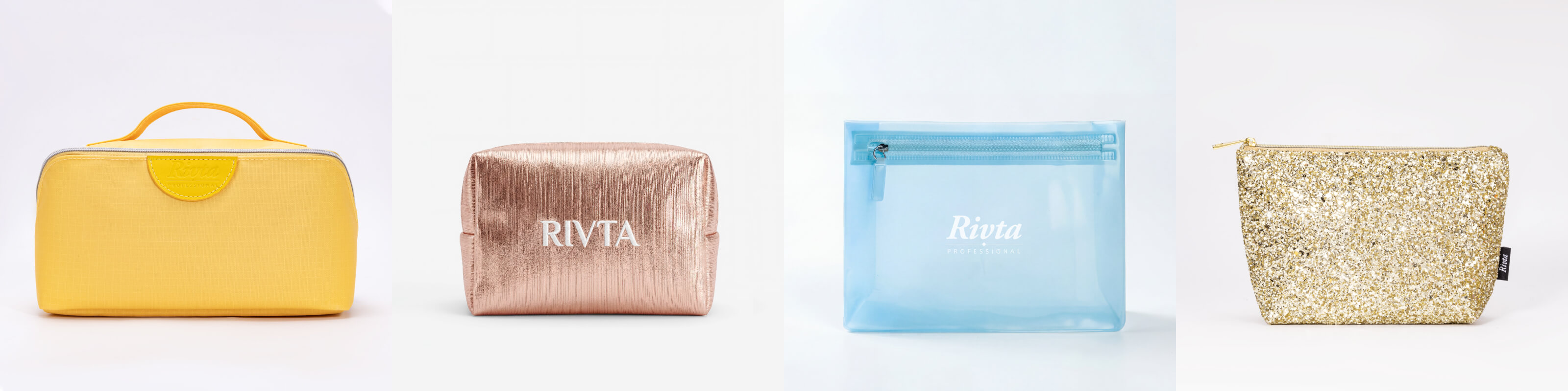 Product comparison of cosmetic bags, toiletry bags, and organizer pouches