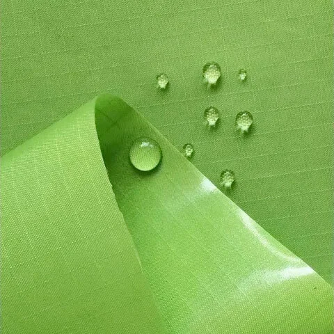Water resistant lining detail for hotel amenity cosmetic bags