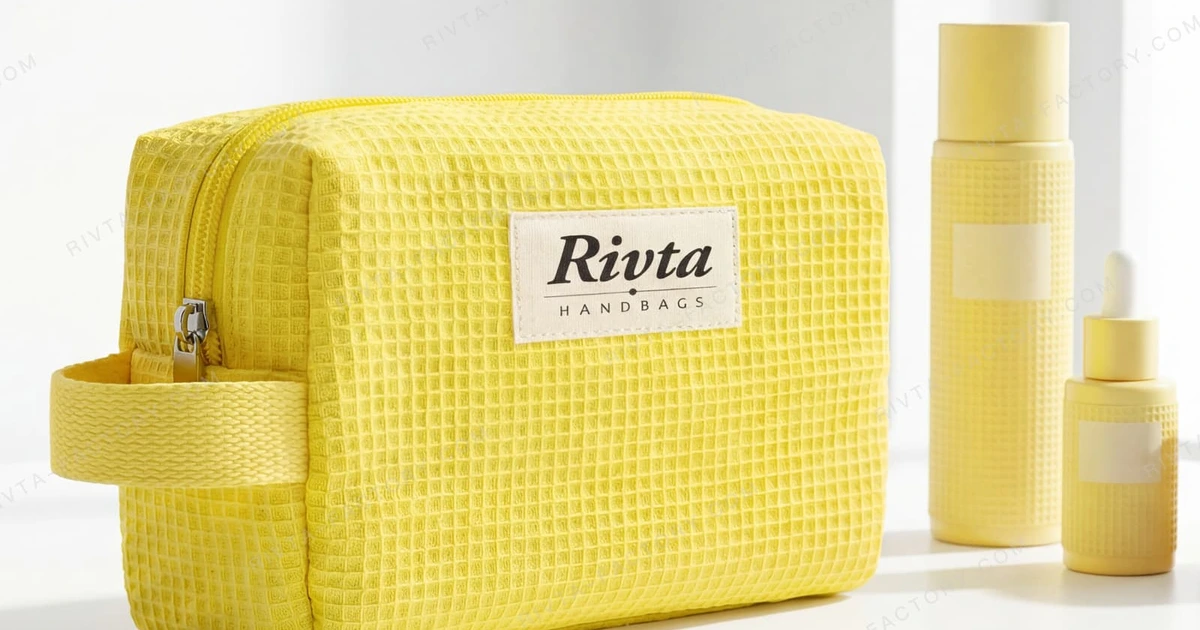 Custom cotton hotel toiletry bag sample for MOQ material and lead time review