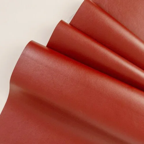 Recycled PU material swatch for hotel amenity toiletry bag sourcing