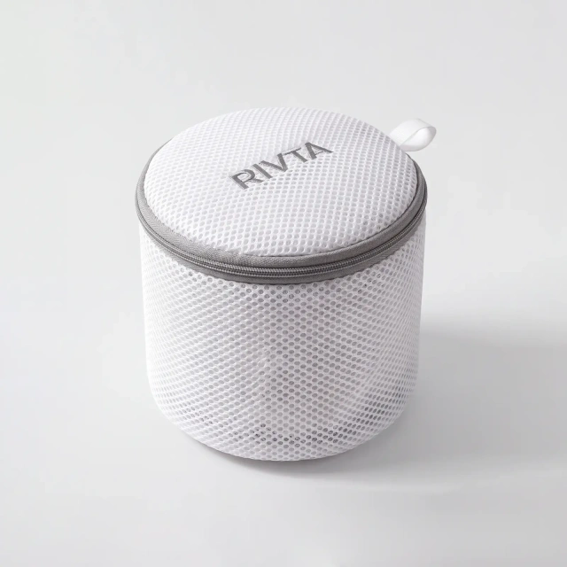 Custom Cylindrical Mesh Laundry Wash Bag with Zipper | Wholesale Delicates Washing Bag - LWB002