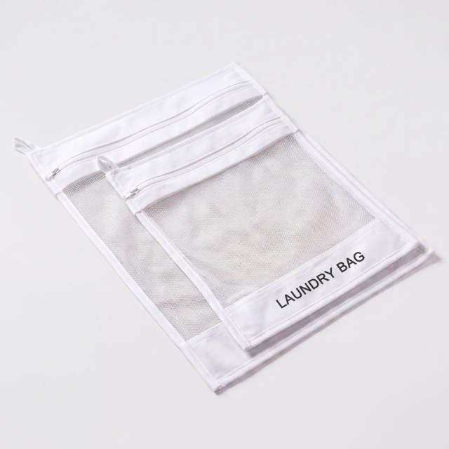 Custom Mesh Laundry Wash Bag with Zipper | Wholesale Delicates Washing Bag Manufacturer - LWB005