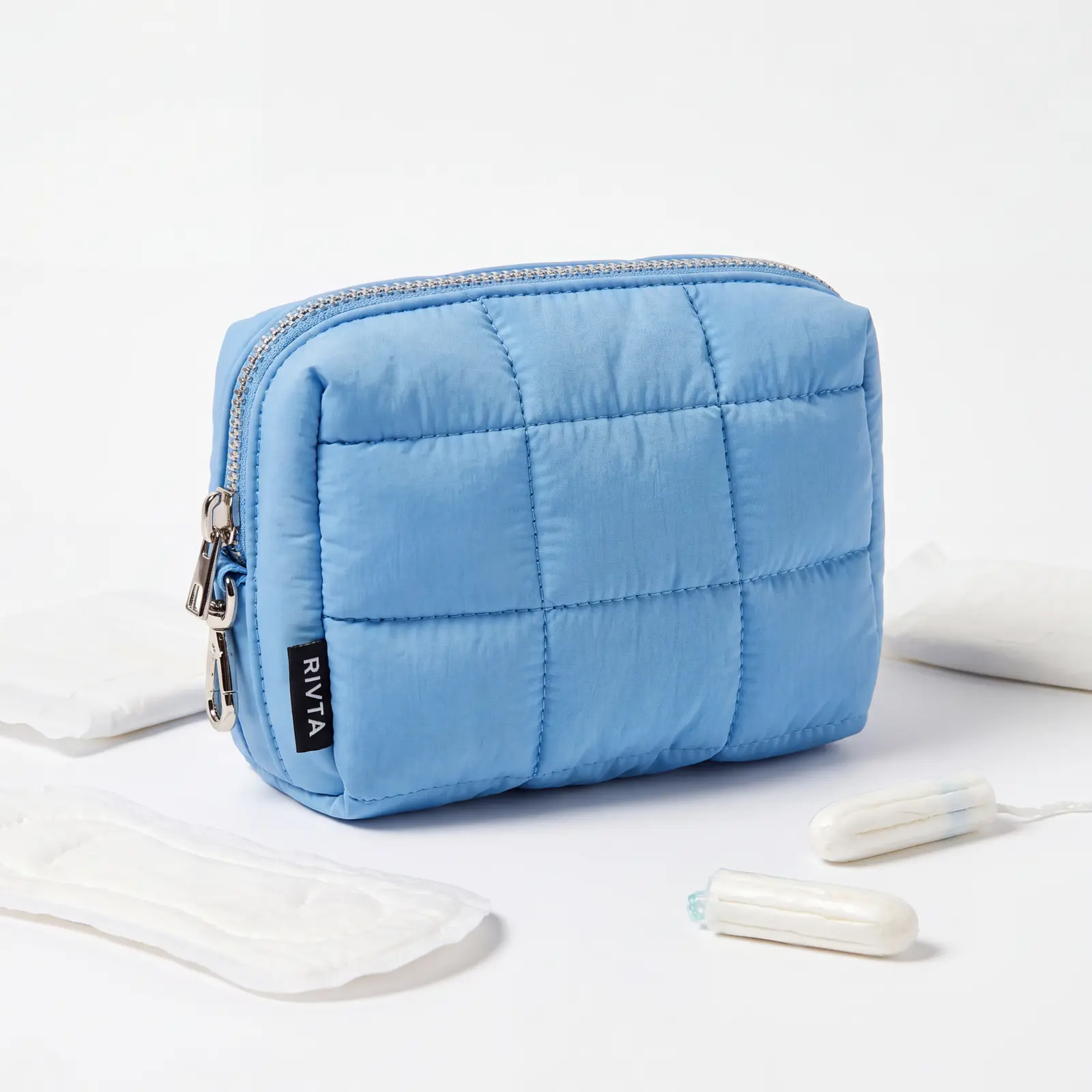 Custom rPET nylon period pouch reference