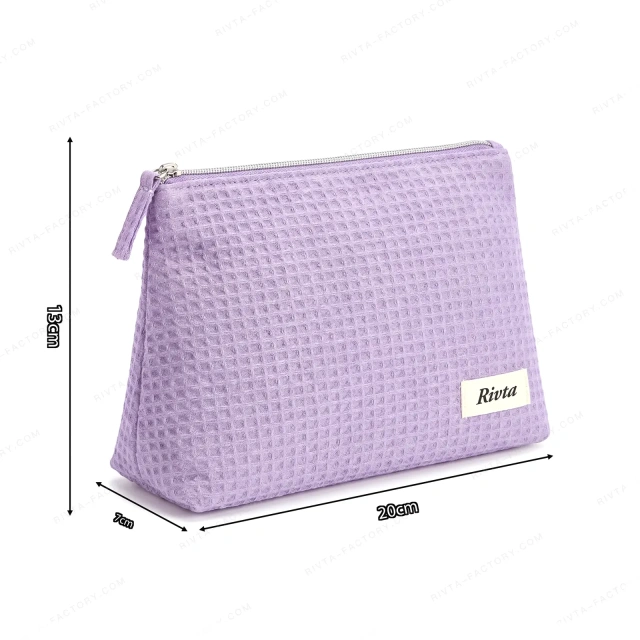 Custom Cotton Cosmetic Bags - CBC214
