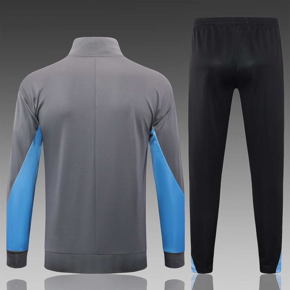 【Adult Training Wear】A762# 2425 Long pull Tottenham dark gray