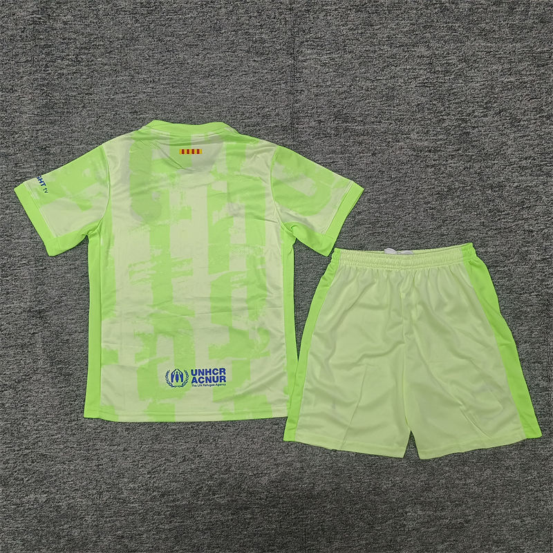 【Adult / Kids Kit】 24/25 Barcelona Third Away Jersey