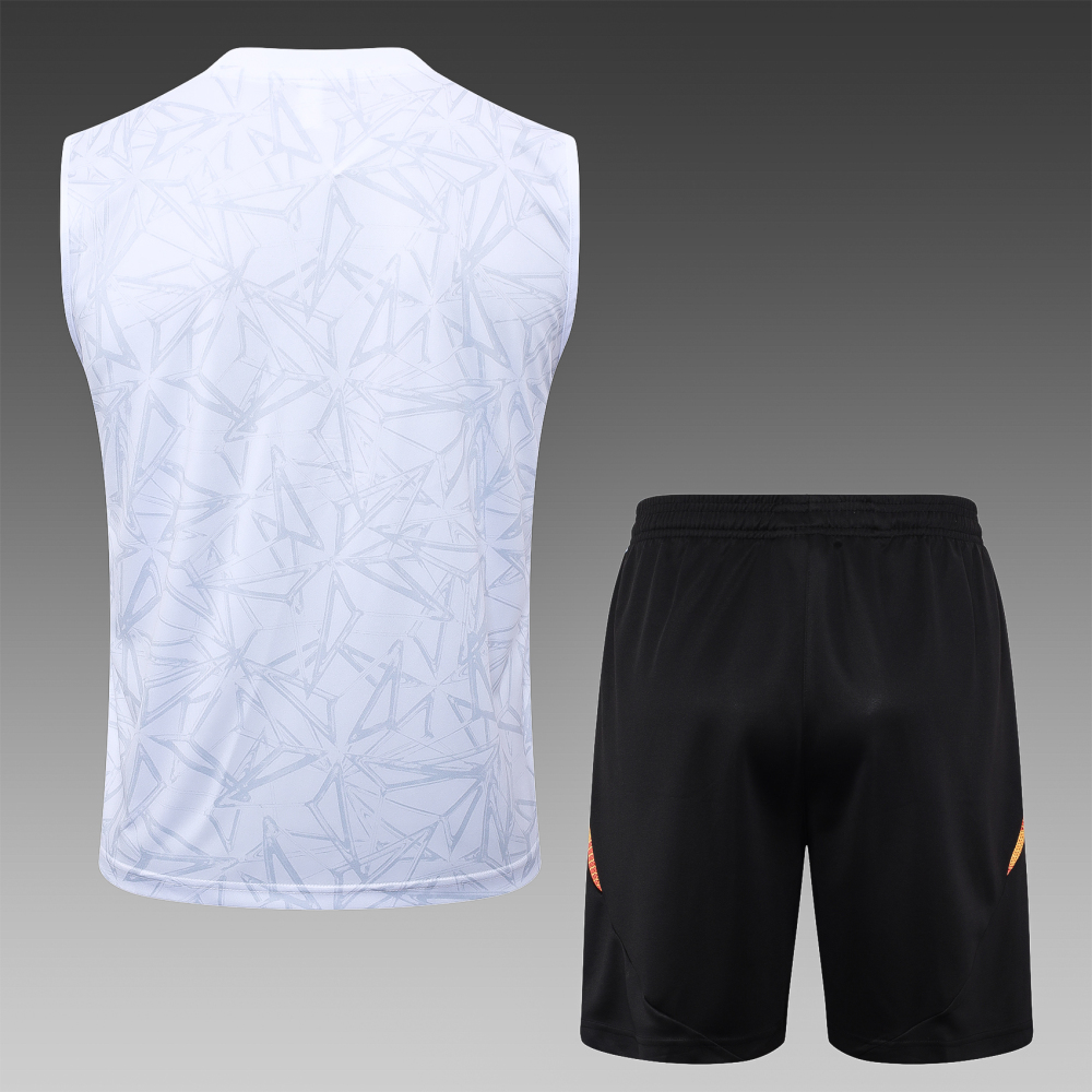 【Adult Training Wear】D1143# 2425 vest Real Madrid white inkjet