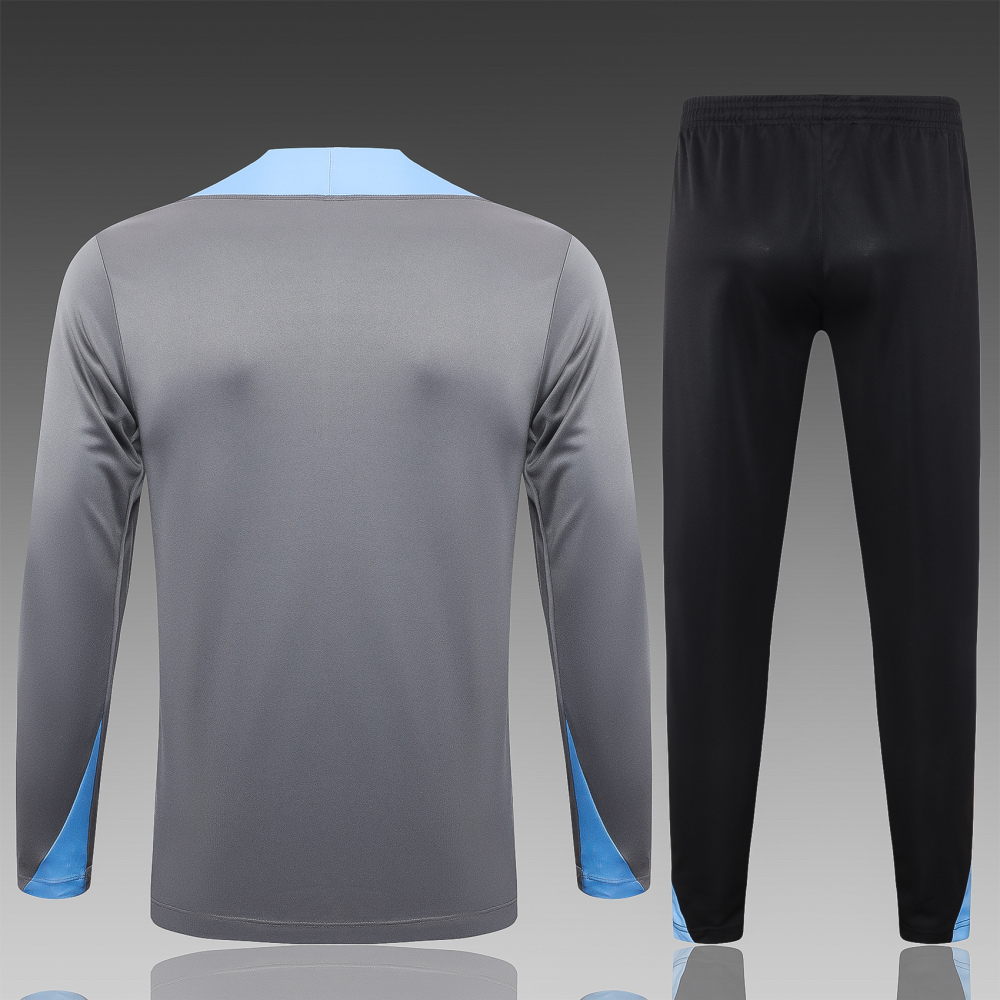 【Adult Training Wear】B883# 2425 Half-drawn Tottenham dark gray
