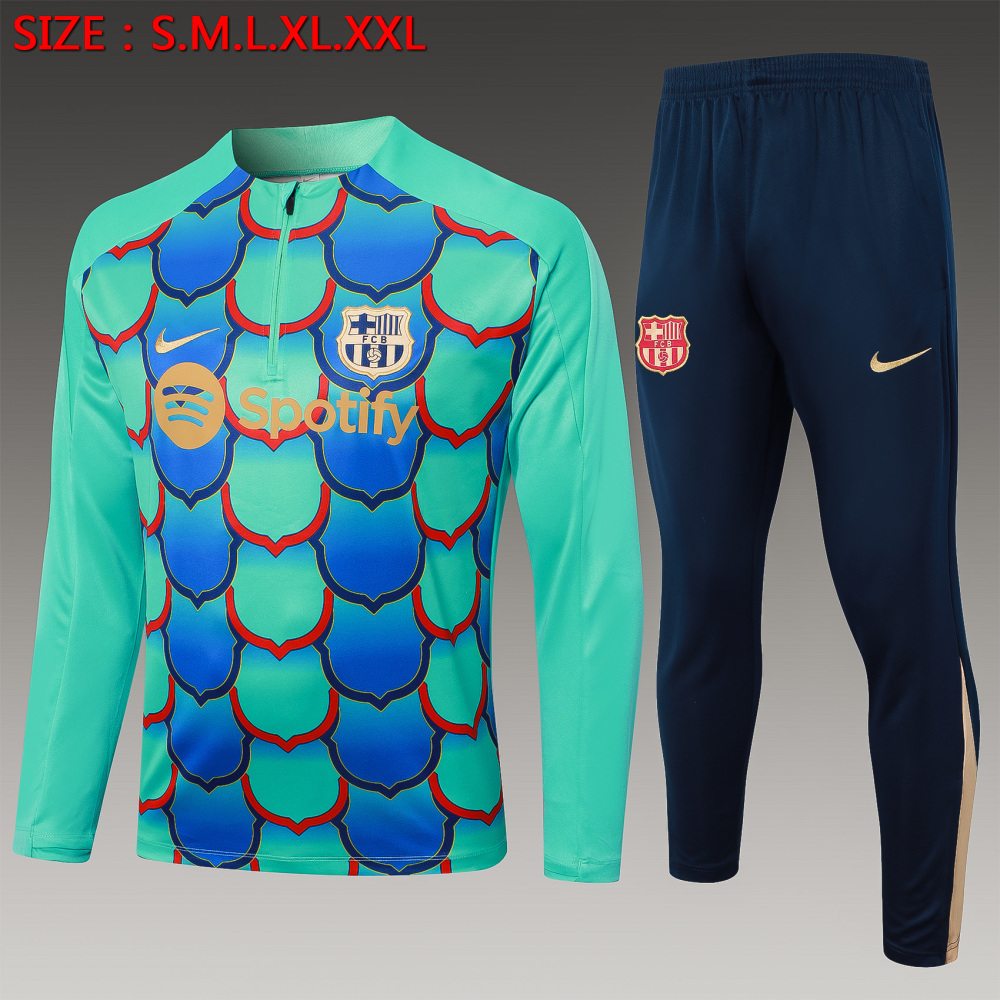 【Adult Training Wear】B833# 2425 Semi-Rabasa Green Inkjet