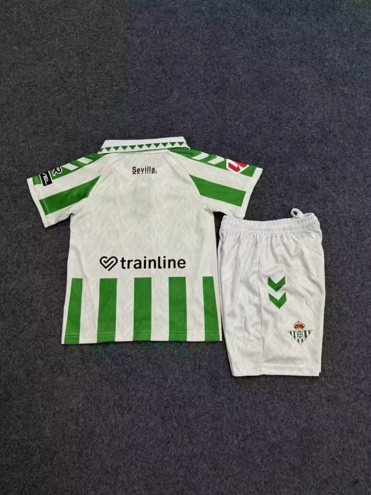 【 Kids Kit】24/25 Real Betis Home Jersey