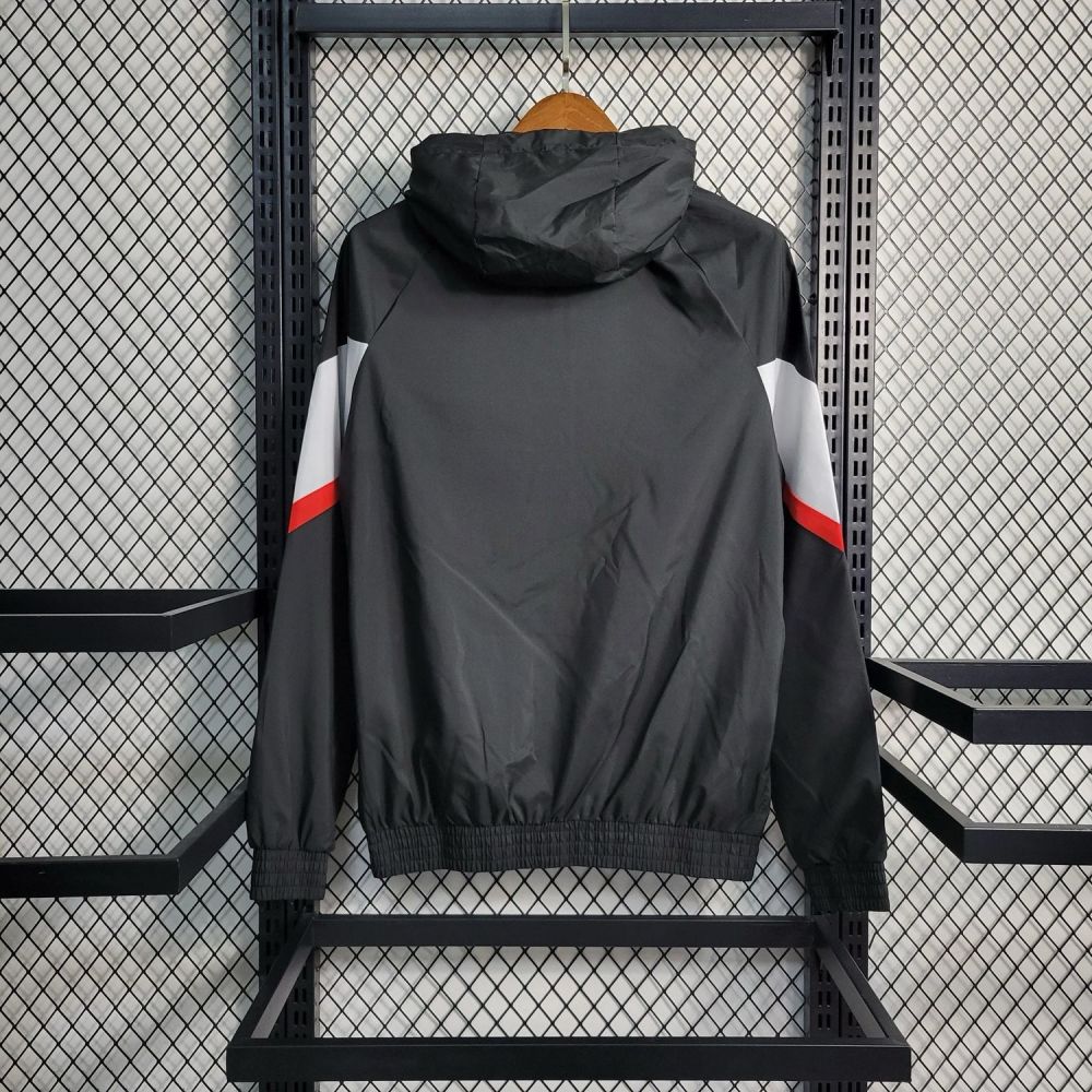 【Winter Collection】Barcelona 2023-24 Black Windbreaker