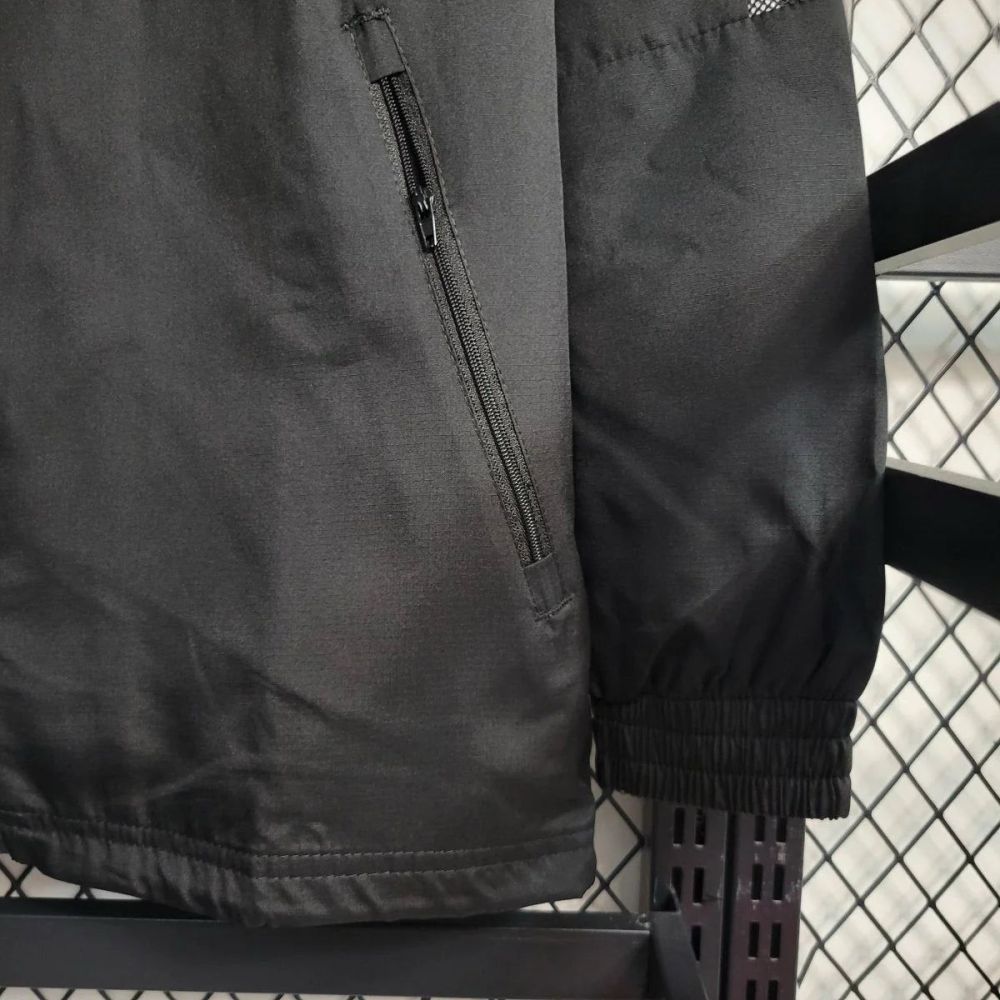【Winter Collection】Real Madrid 2023-24 Black Windbreaker