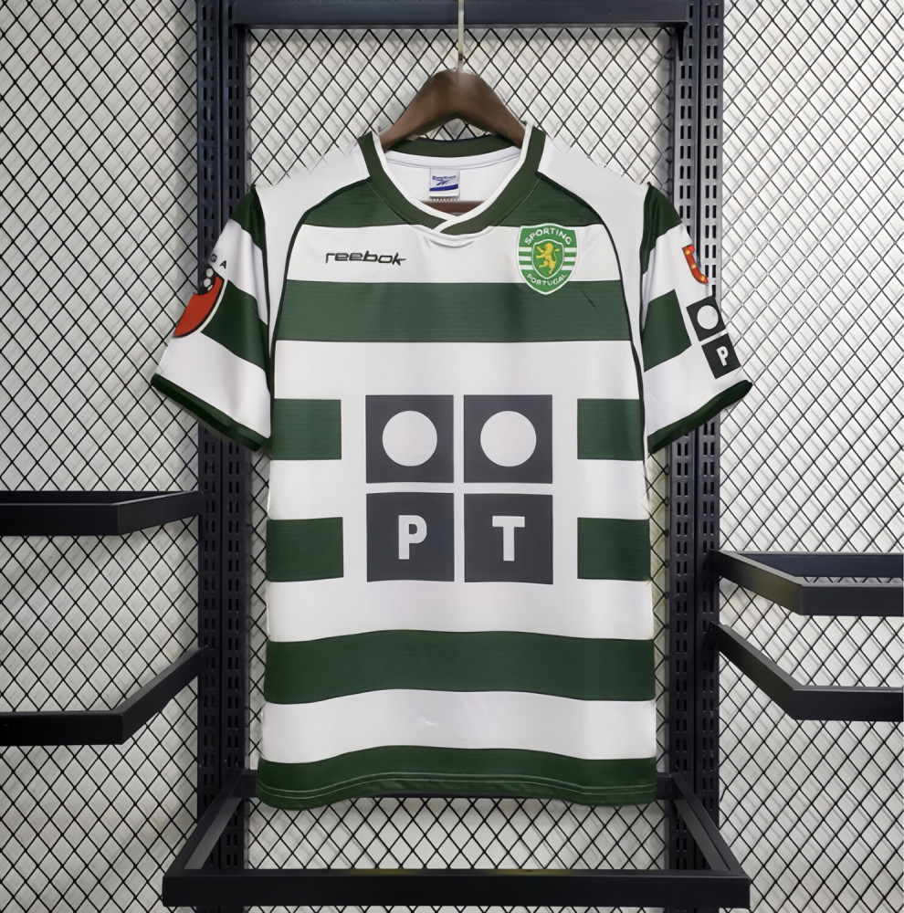 【Retro shirt】Sporting 2001-2002 home kit